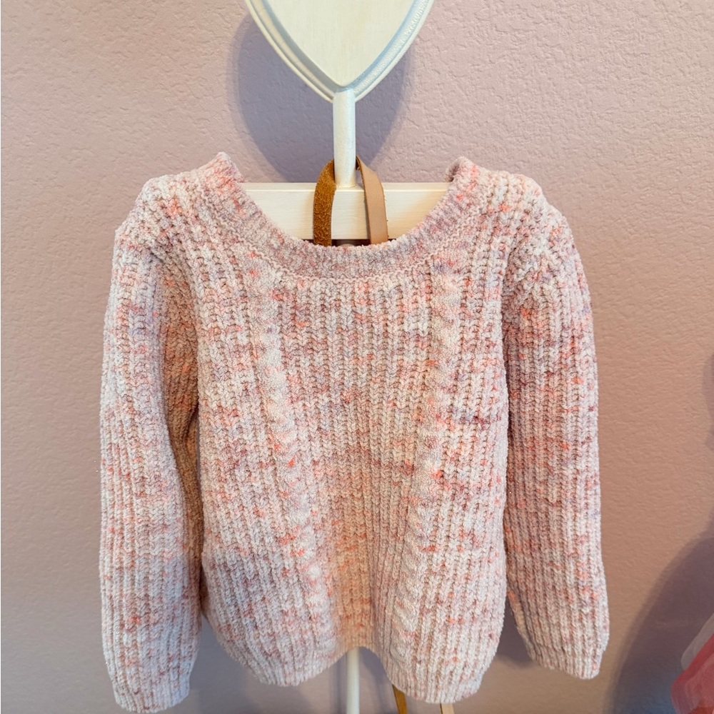 Okie Dokie Soft Pink Knit Sweater